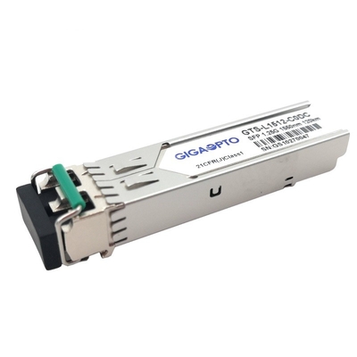 SFP 1.25G 1000BASE-EZX 1550nm 120km SMF جهاز الإرسال والاستقبال البصري دوبلكس LC DOM الوحدة النمطية