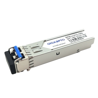 1.25G SFP 550m MMF / 10km SMF 1310nm الصناعية DOM LC وحدة الإرسال والاستقبال 1000BASE-LX / LH