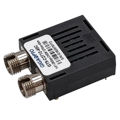 40km 1x9 جهاز الإرسال والاستقبال البصري 1.25Gbps CWDM 1270nm 1610nm SMF Duplex SC ST FC وحدة الإرسال والاستقبال