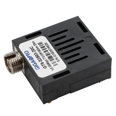 جهاز إرسال واستقبال 1 × 9 من الألياف أحادية 155 ميجابت في الثانية BIDI TX1310nm RX1550nm 20 كم SMF وحدة الإرسال والاستقبال أحادية SC FC ST