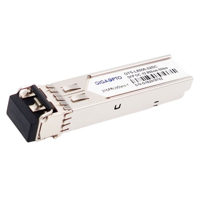 622Mbps SFP OC-12 / STM-4 SR-0850nm 500m وحدة الإرسال والاستقبال MMF DOM Duplex LC