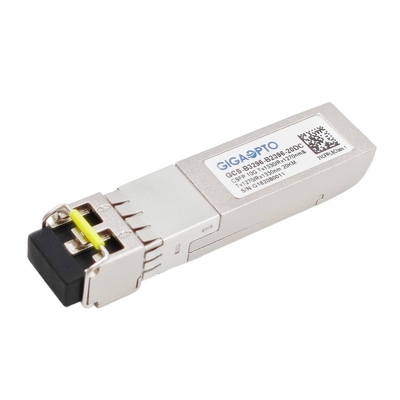 10G Compact SFP + Dual BIDI Transceiver 20km LC DOM