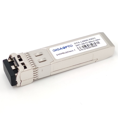 SFP + 10G FC 850nm MMF Fibre Channel Module 300m LC DOM