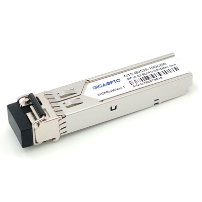 أجهزة الاستقبال ثنائية الاتجاه 3G-SDI SFP ثنائية الاتجاه 1310 نانومتر / 1550 نانومتر 10 كيلومترات وحدة الأنماط المرضية للفيديو غير MSA