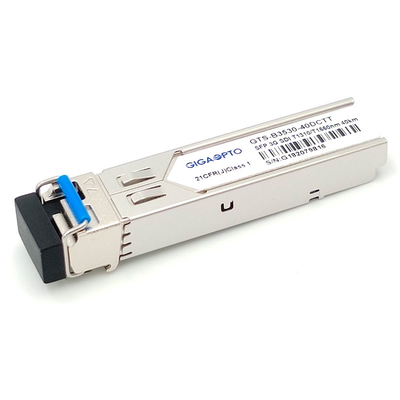 3G-SDI 1-Fiber BiDi Dual Optical Transmitter 1310nm / 1550nm 10km Video Pathological Patterns Module Non MSA