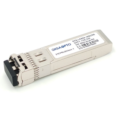 12G-SDI SFP + وحدة استقبال مزدوجة 10 كم LC DOM Non MSA Pinout