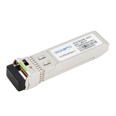16G FC 20 كم SFP + وحدة الإرسال والاستقبال ذات القناة الليفية TX1330 RX1270nm