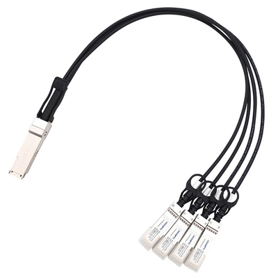 40G QSFP + إلى 4 x 10G SFP + Breakout DAC لـ Cisco QSFP-4SFP10G-CU