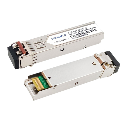 CWDM-SFP-1610-120 وحدة الإرسال والاستقبال المتوافقة مع Cisco SFP 120km Duplex LC