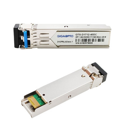 100 جيجاهرتز C17-C61 1000BASE-DWDM SFP 40 كم SMF لـ Cisco DWDM-SFP-xxxx-40