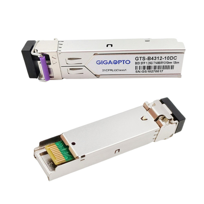1000BASE-BX Cisco SFP BiDi Transceiver TX1490nm / RX1310nm SMF 10km لـ GLC-BX-D