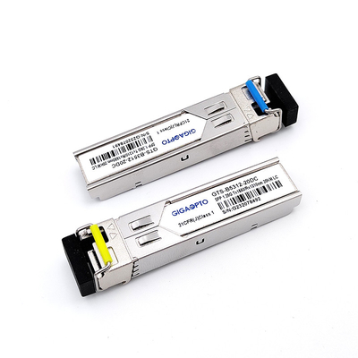 رابط LC SFP جهاز الاستقبال البصري 1.5W استهلاك الطاقة