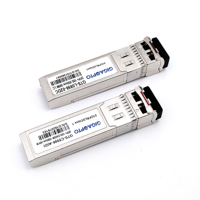 نوع واجهة وحدات SFP + الضوئية ونوع المرفق للشبكات