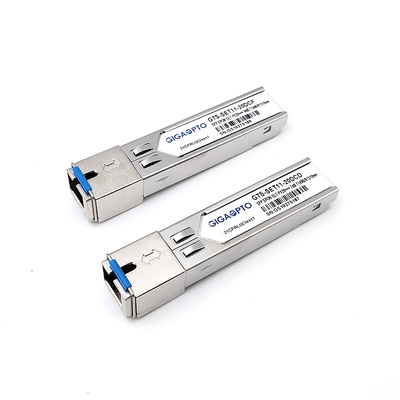 GTS-SET11-20DC 3.3V وحدة Epon Sfp 1.25Gbps معدل البيانات