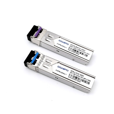 وحدة Transceiver Fiber Optic من نوع Juniper SFP ذات الوضع الواحد/الوضع المتعدد لمسافة 2km-500km