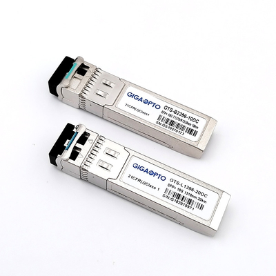 جهاز استقبال بصري 10G SFP + مع طول موجة 850nm / 1310nm / 1550nm لمدة 3 سنوات