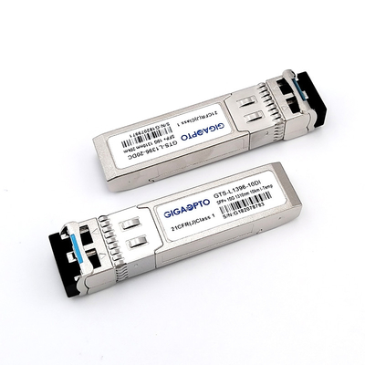 10G Optical SFP Module معدل بيانات مزدوج/بسيط للشبكة