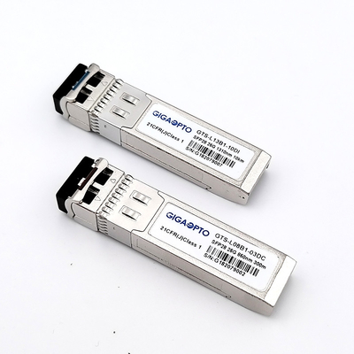 وحدة LC 10G SFP Transceiver للاتصال بالبيانات عالية السرعة