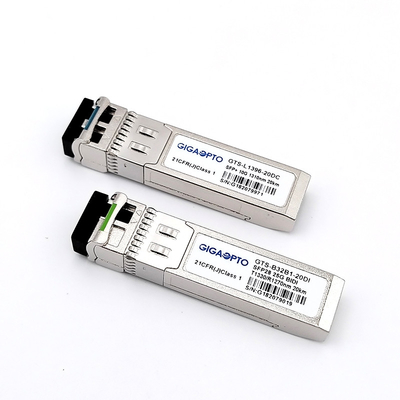 10G SFP + جهاز استقبال بصري مع جهاز استقبال PIN / APD 1.5W استهلاك الطاقة