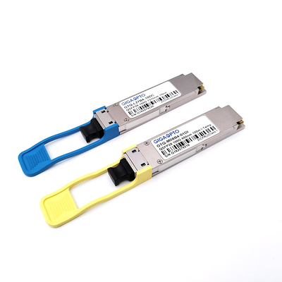 جهاز QSFP28 LR4 100G ناقل ألياف ضوئية أحادي الوضع لمركز البيانات / الاتصالات / شبكة المؤسسات