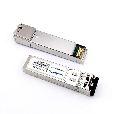 SMF LC SFP Transceiver Module مع جهاز إرسال DML لشبكات البيانات