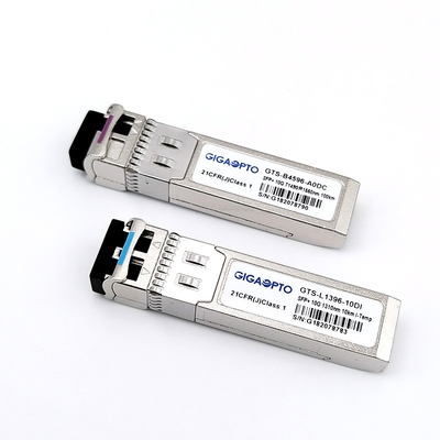 سيسكو 10G SFP + LC Connector 2.5W استهلاك الطاقة