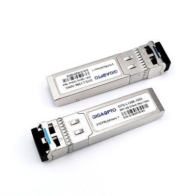 وحدة HP SFP 1.5W 5-95٪ الرطوبة 1G / 10G / 25G / 40G / 100G معدل البيانات