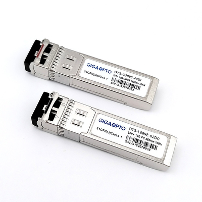 LC Connector Fiber Channel SFP مع 100000 ساعة MTBF ووزن 25g