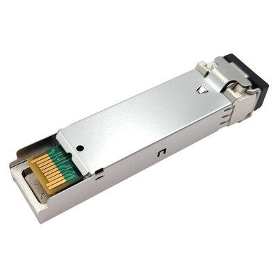 1.25G SFP جهاز الإرسال والاستقبال الصناعي 1000BASE-SX 850nm 550m Duplex LC MMF DOM Module