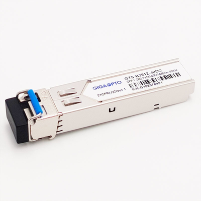1000BASE-BX 1.25G BIDI SFP TX1310nm/RX1550nm 40km SMF LC DOM وحدة استقبال