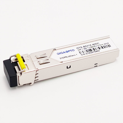 1000BASE-BX 1.25G BiDi SFP Transceiver 40km TX1550nm/RX1310nm LC SMF وحدة DOM