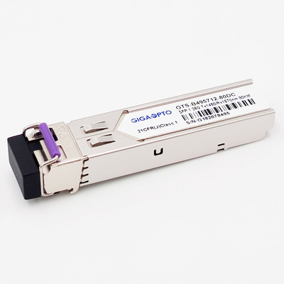 1.25G BiDi SFP 1000BASE-BX TX1490nm/RX1570nm 80km SMF DOM LC وحدة الاستقبال