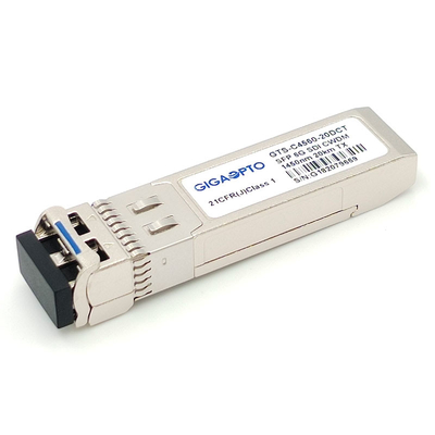 وحدة الإرسال الأحادية 6G SDI 1270nm-1450nm CWDM 20km LC DOM MSA