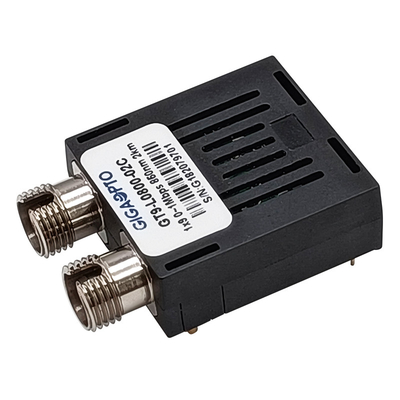 0 ~ 1Mbps 1x9 جهاز الإرسال والاستقبال البصري 850nm MMF 2km وحدة الإرسال والاستقبال TTL LVTTL Duplex SC FC ST