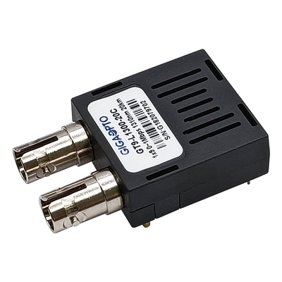 0 ~ 1Mbps 1x9 جهاز الإرسال والاستقبال البصري 1310nm SMF 20 كم وحدة الإرسال والاستقبال TTL LVTTL Duplex SC FC ST