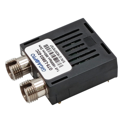 جهاز إرسال واستقبال ضوئي 155Mbps 1x9 2 كم MMF Duplex SC FC ST 850nm جهاز الإرسال والاستقبال LVPECL PECL