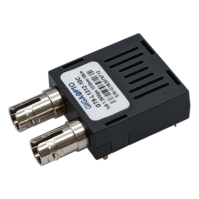 1.25Gbps أحادية الألياف 1x9 وحدة الإرسال والاستقبال البصرية SMF 1310nm 10km دوبلكس SC FC ST LVPECL PECL