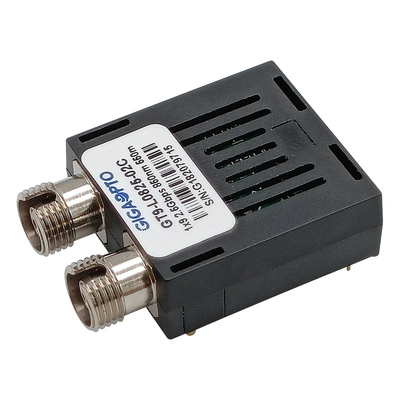 1x9 2.5Gbps 850nm 550m MMF LVPECL PECL وحدة الإرسال والاستقبال دوبلكس SC FC ST