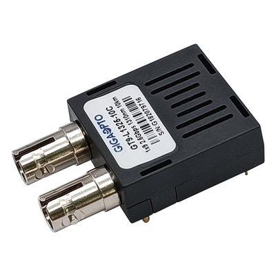 2.5Gbps 1x9 جهاز الإرسال والاستقبال البصري 1310 نانومتر 10 كيلومتر SMF Duplex SC FC ST LVPECL PECL وحدة الإرسال والاستقبال