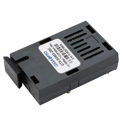 جهاز إرسال واستقبال 1 × 9 من الألياف أحادية 155 ميجابت في الثانية BIDI TX1310nm RX1550nm 20 كم SMF وحدة الإرسال والاستقبال أحادية SC FC ST