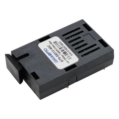 1.25Gbps 1x9 وحدة الإرسال والاستقبال BiDi TX1550nm RX1310nm SMF 40km SC FC ST وحدة الإرسال والاستقبال