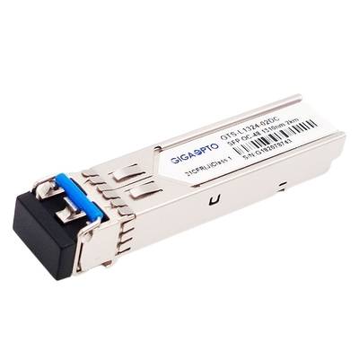 OC-48 / STM-16 SR-1 وحدة الإرسال والاستقبال الضوئية الأخرى 2.5 جيجابت في الثانية SFP 1310 نانومتر 2 كم DOM Duplex LC SMF جهاز الإرسال والاستقبال البصري