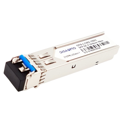 155Mbps SFP OC-3 / STM-1 IR-1 15km 1310nm Duplex LC SMF DOM وحدة الإرسال والاستقبال