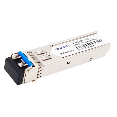 622Mbps OC-12 / STM-4 LR-1 SFP 1310nm 40km SDH / SONET وحدة الإرسال والاستقبال LC SMF DOM