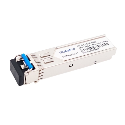 1.25G 1000BASE EX Industrial SFP Transceiver 1310nm 40km SMF Duplex LC DOM Module