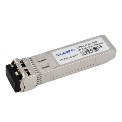 وحدة الألياف لجهاز الإرسال والاستقبال أحادية الوضع LC SMF DOM 25GBASE ERL CWDM SFP28 1470nm 1570nm 30km