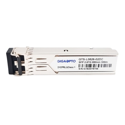2G SFP 850nm MMF 300m Fibre Channel Module Transceiver Module DOM Duplex LC