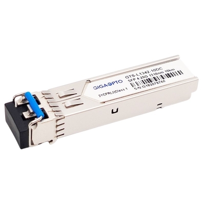 وحدة القناة الليفية 4G SFP 1310nm 10 كم SMF Duplex LC DOM 4.25G وحدة الإرسال والاستقبال