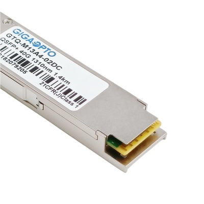 40GBASE PSM IR4 1310nm 1.4km QSFP MTP MPO 12 SMF وحدة الإرسال والاستقبال البصرية