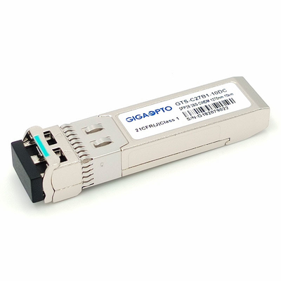 25GBase LR SFP28 جهاز الإرسال والاستقبال البصري إيثرنت CWDM SFP28 1270 ~ 1370 نانومتر 10 كيلومتر أحادي الوضع LC SFP